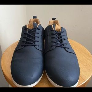 Navy Multi Synthetic Smooth Aldo Shoes